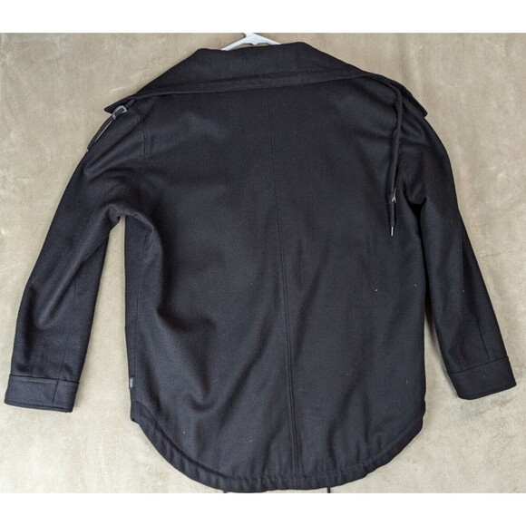 Wesc Black Wool Blend Jacket Size XS - Picture 8 of 13